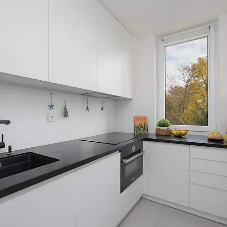 Appartamento Spacious In With 3 Rooms, Desk And Bathtub By Renters Varsavia